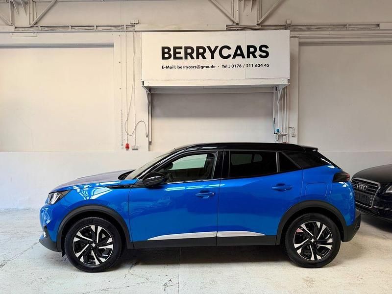 Gebraucht Peugeot e-2008 GTi 100 kW (136 PS) 2021 Blau SUV