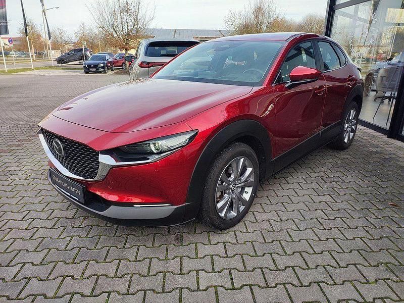 Gebraucht Mazda CX-30 Exclusive-Line 150 PS (110 kW) 2024 Soul red crystal m (metallic) SUV