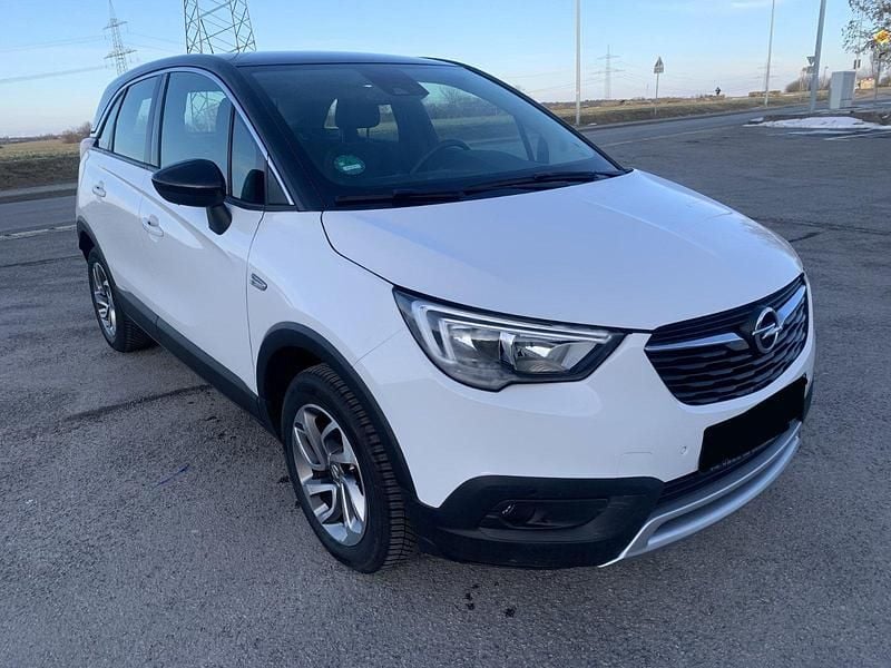 Gebraucht Opel Crossland 110 PS (80 kW) 2018 Weiß SUV