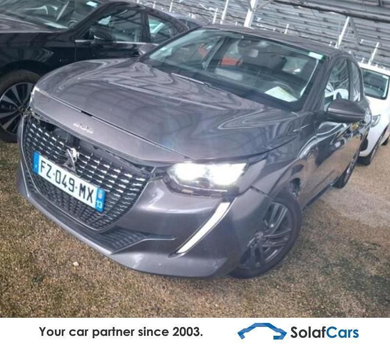 Grau Gebraucht 2021 Peugeot 208 Kleinwagen | 9.559 € (Superpreis) - Bild 1/4