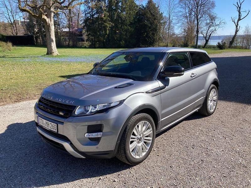 Gebraucht Land Rover Range Rover evoque Dynamic 241 PS (177 kW) 2013 Silber SUV