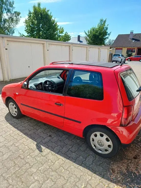Gebraucht VW Lupo Basis 50 PS (36 kW) 2001 Rot Kleinwagen
