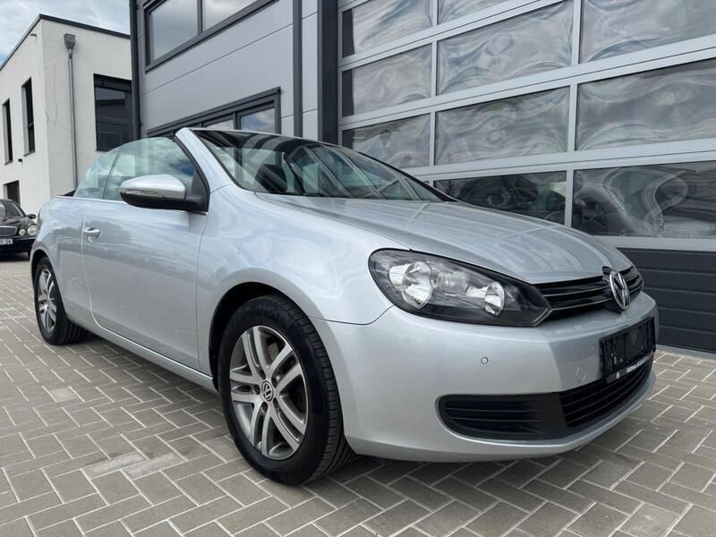 Silber Gebraucht 2012 VW Golf Cabriolet S Cabrio | 6.990 € (Fairer Preis) - Bild 1/4