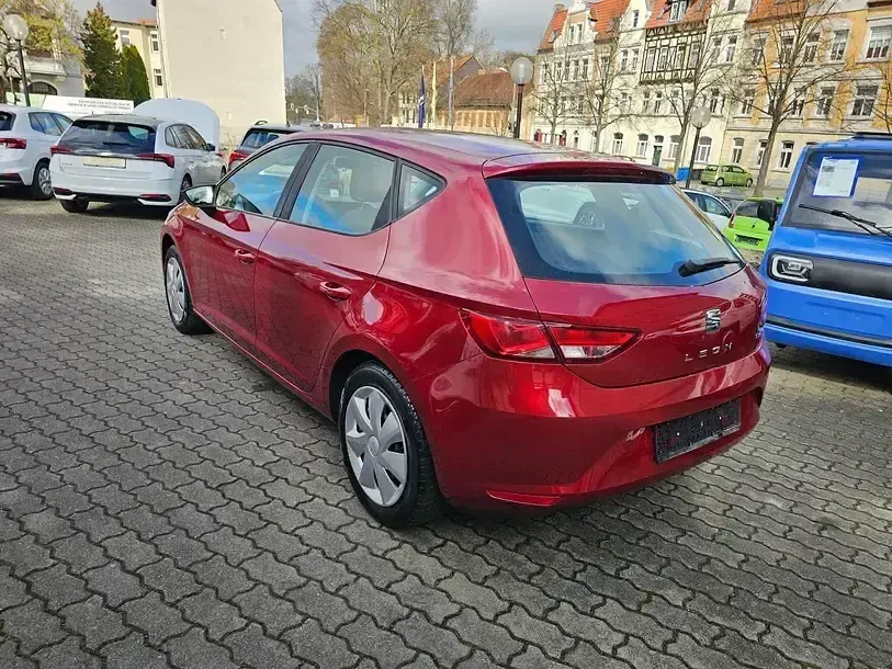 Gebraucht Seat Leon Reference 105 PS (77 kW) 2014 Montsantrot metallic Limousine