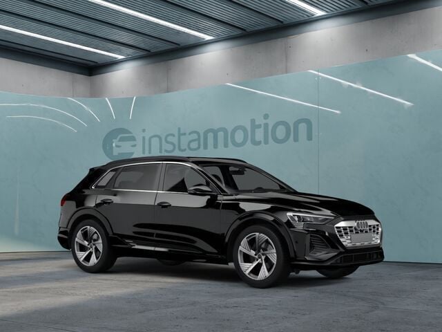 Gebraucht Audi Q8 e-tron S-Line 300 kW (408 PS) 2024 Schwarz SUV