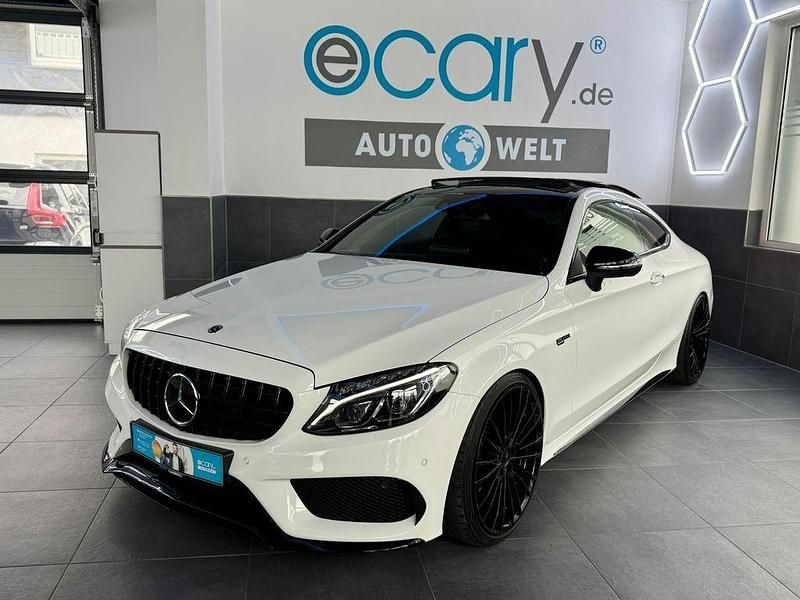 Weiß Gebraucht 2017 Mercedes C400 Coupé | 35.495 € - Bild 1/4