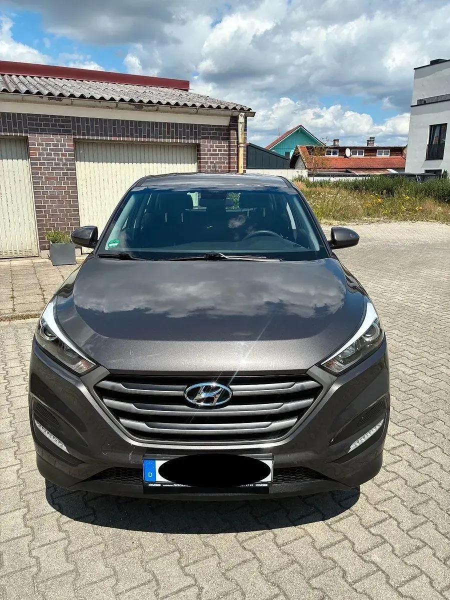 Gebraucht Hyundai Tucson 132 PS (97 kW) 2018 Braun SUV
