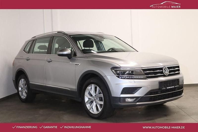 Silber Gebraucht 2021 VW Tiguan Allspace SUV | 19.900 € - Bild 1/4