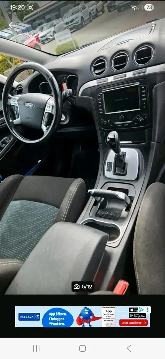 Gebraucht Ford S-MAX S 140 PS (102 kW) 2011 Weiß Van / Kleinbus