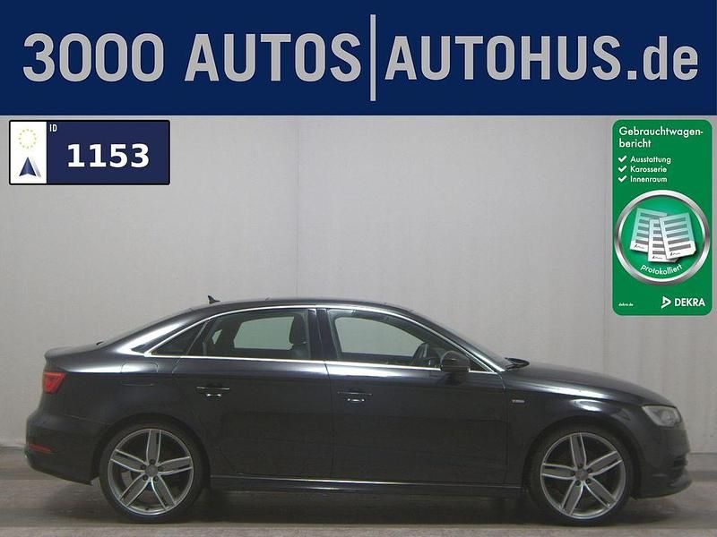 Phantomschwarz perleffekt Gebraucht 2013 Audi A3 S-Line Limousine | 8.990 € (Superpreis) - Bild 1/4