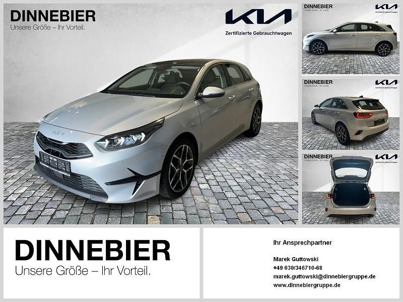 Sparklingsilber metallic Gebraucht 2023 Kia Ceed Spirit Limousine | 24.090 € (Fairer Preis) - Bild 1/3