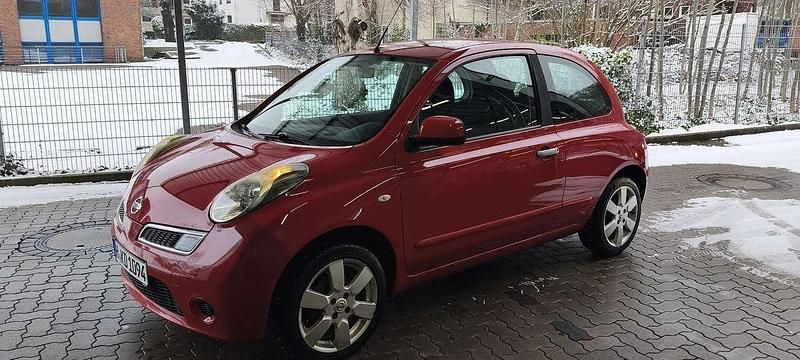 Gebraucht Nissan Micra I-Way 80 PS (58 kW) 2010 Rot Kleinwagen