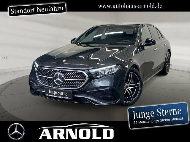 Graphitgrau Gebraucht 2023 Mercedes E220 AMG line Limousine | 49.350 € (Fairer Preis) - Bild 1/4