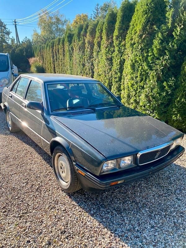 Grau Gebraucht 1989 Maserati Biturbo Limousine | 4.200 € - Bild 1/4