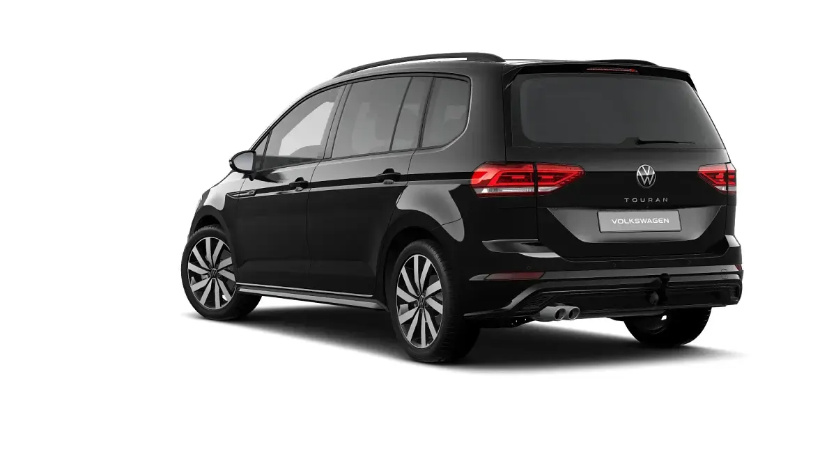 Gebraucht VW Touran R-line 150 PS (110 kW) 2024 Deep black perleffekt Van / Kleinbus
