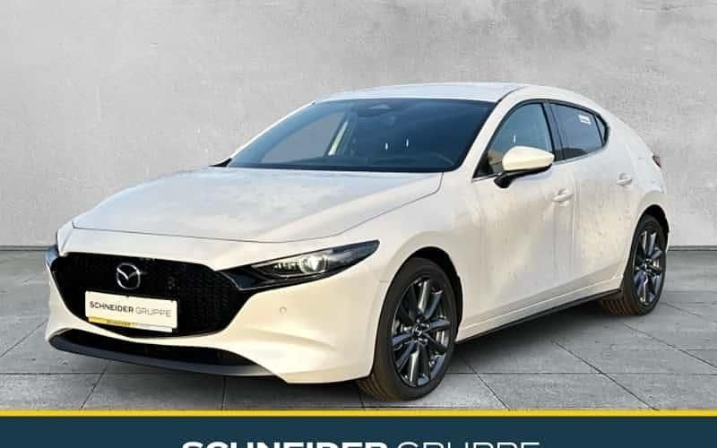 Weiß Gebraucht 2025 Mazda 3 Exclusive Limousine | 26.660 € (Etwas zu teuer) - Bild 1/4