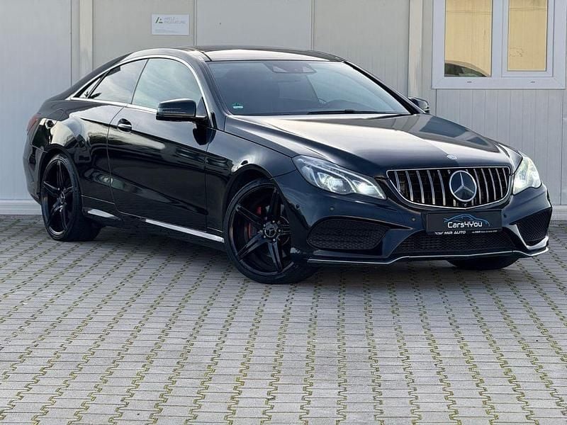 Schwarz Gebraucht 2015 Mercedes E350 AMG Coupé | 10.990 € (Superpreis) - Bild 1/4
