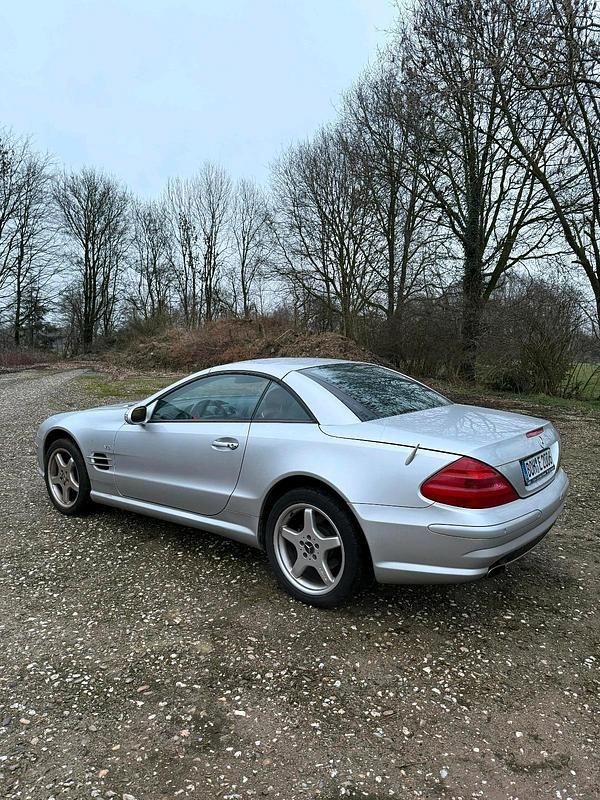 Gebraucht Mercedes SL500 306 PS (225 kW) 2002 Silber Cabrio