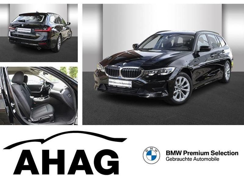 Schwarz Gebraucht 2022 BMW 318 Sport Line Kombi | 24.990 € (Guter Preis) - Bild 1/4