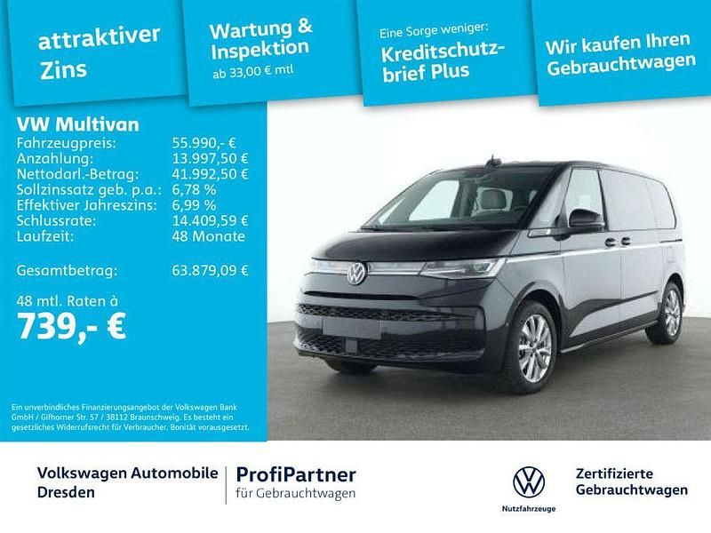 Deep black perleffekt Gebraucht 2024 VW T7 Style Van | 55.990 € (Guter Preis) - Bild 1/4