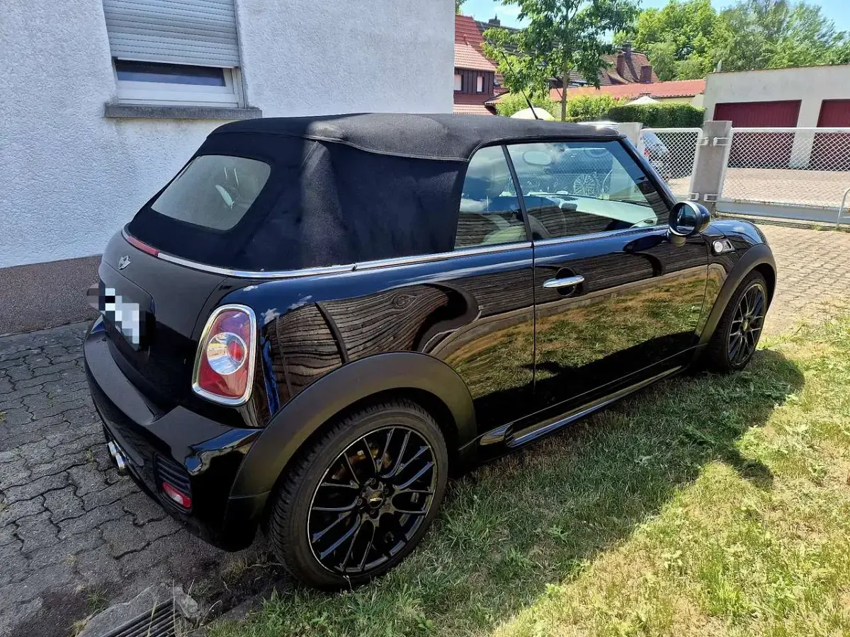 Gebraucht Mini John Cooper Works Cabriolet 184 PS (135 kW) 2011 Schwarz Cabrio