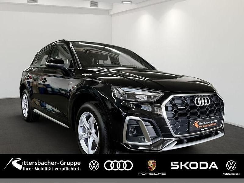 Gebraucht Audi Q5 S-Line 204 PS (150 kW) 2022 (mythosschwarz metallic) SUV