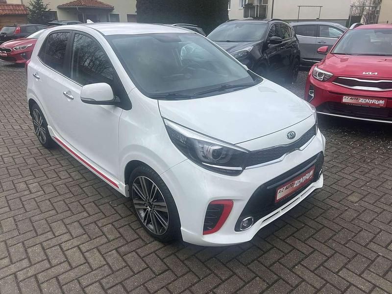 Gebraucht Kia Picanto GT-Line 84 PS (61 kW) 2021 (ud) schneeweiss Kleinwagen