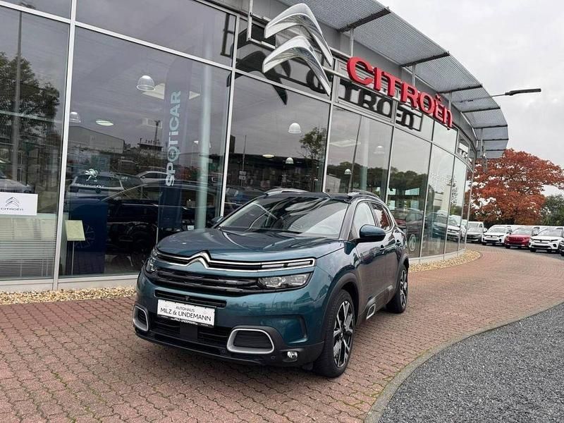 Blau Gebraucht 2021 Citroën C5 Aircross Shine SUV | 23.990 € (Fairer Preis) - Bild 1/4