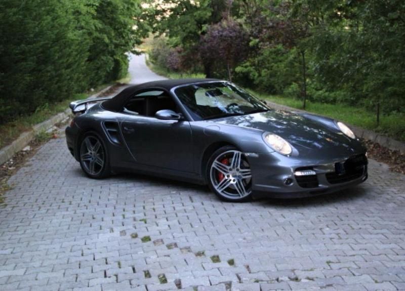 Gebraucht Porsche 997 Turbo 480 PS (353 kW) 2008 Grau Cabrio