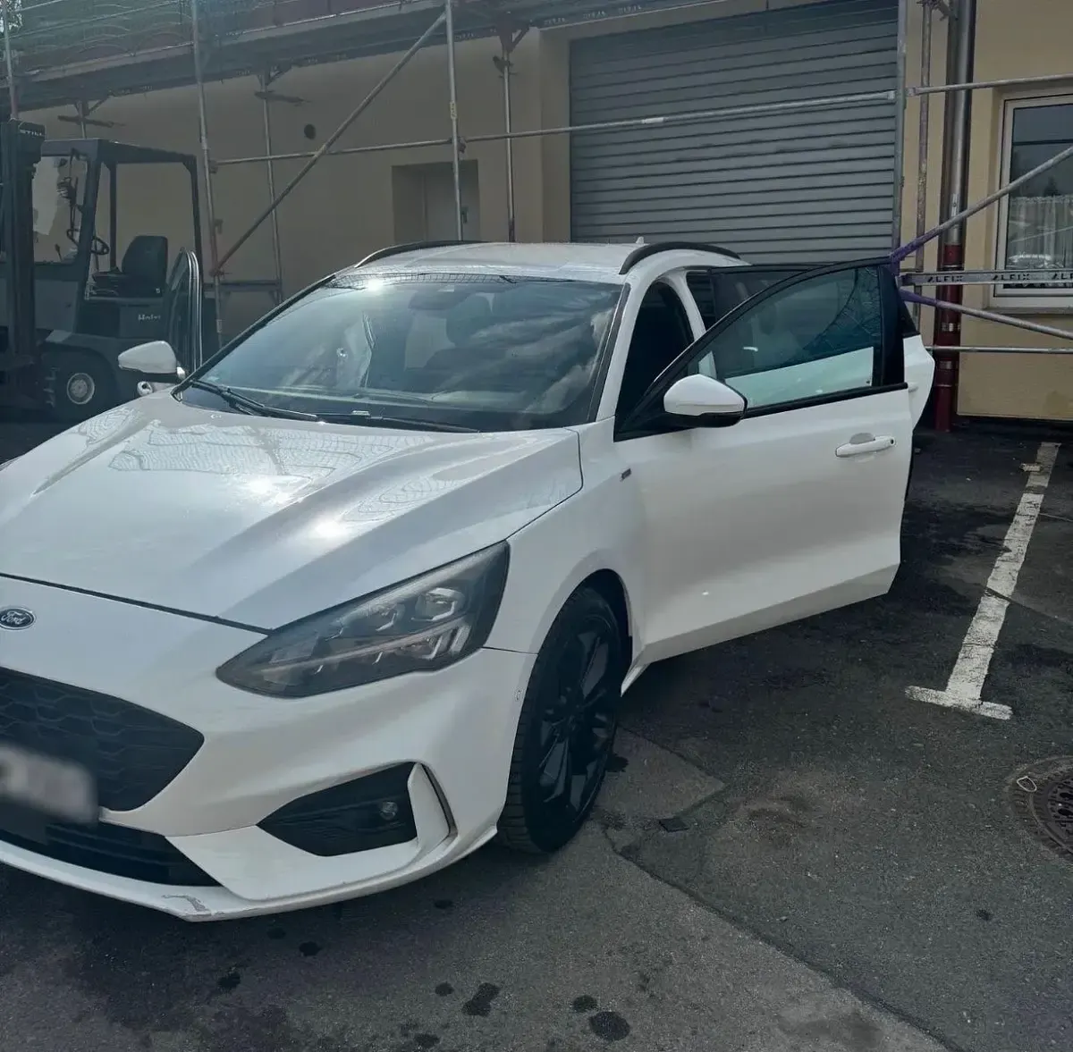 Brugt Ford Focus ST-Line 150 HK (110 kW) 2019 Hvid Stationcar
