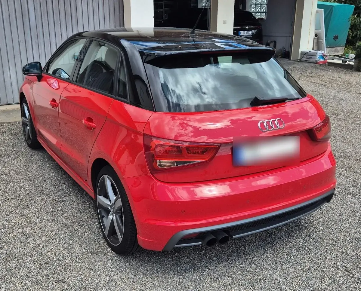 Gebraucht Audi A1 Sportback S-Line 122 PS (89 kW) 2014 Rot Kleinwagen