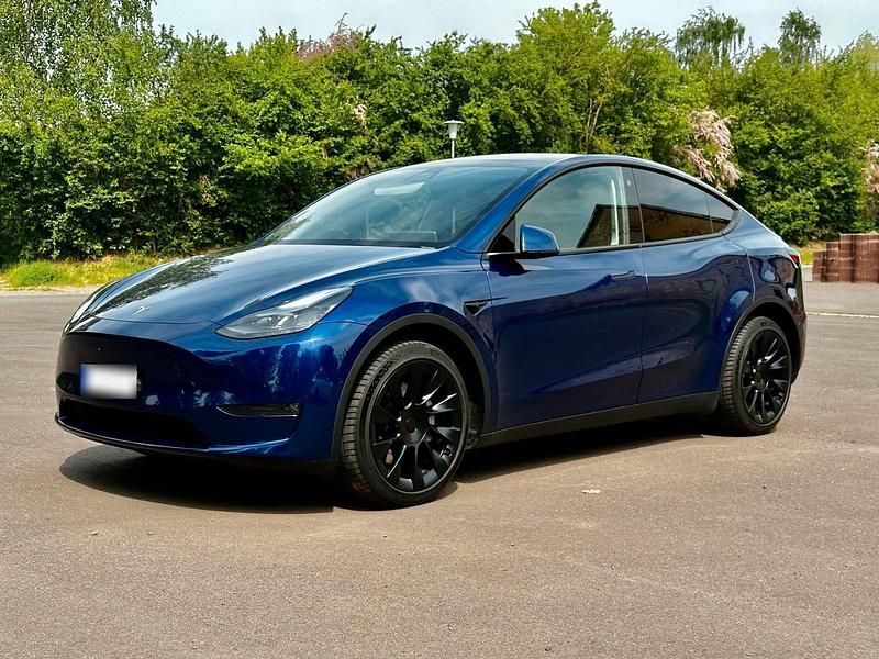 Gebraucht Tesla Model Y Long Range AWD 378 kW (514 PS) 2022 Blau SUV