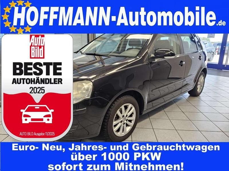 Blackmagicperleff. (metallic) Gebraucht 2008 VW Polo Limousine | 1.300 € (Superpreis) - Bild 1/3