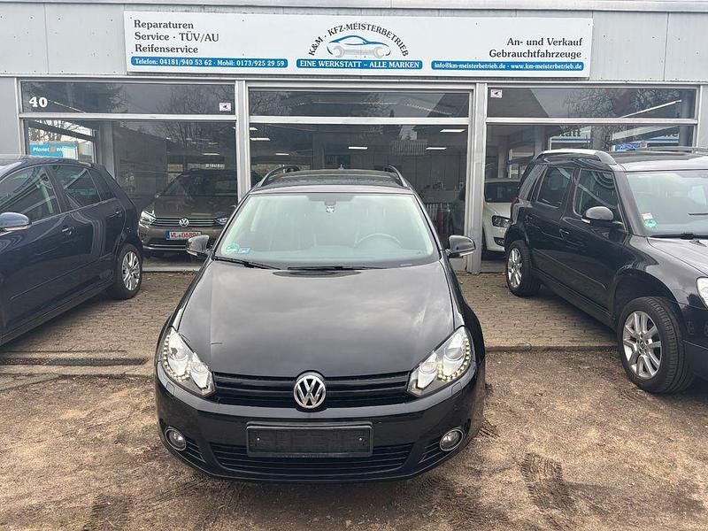 Gebraucht VW Golf VI Match 140 PS (102 kW) 2013 Schwarz Kleinwagen