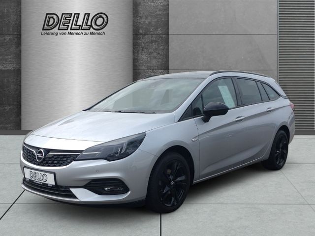 Grau Gebraucht 2021 Opel Astra GS Line Kombi | 16.990 € - Bild 1/4