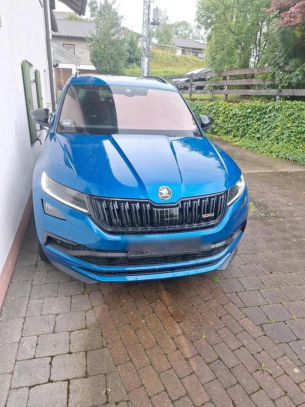 Blau Gebraucht 2019 Skoda Kodiaq RS SUV | 34.900 € (Fairer Preis) - Bild 1/4