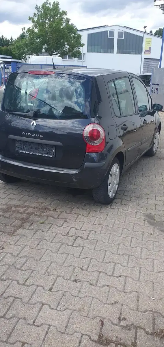 Gebraucht Renault Modus 65 PS (47 kW) 2007 Schwarz Van / Kleinbus