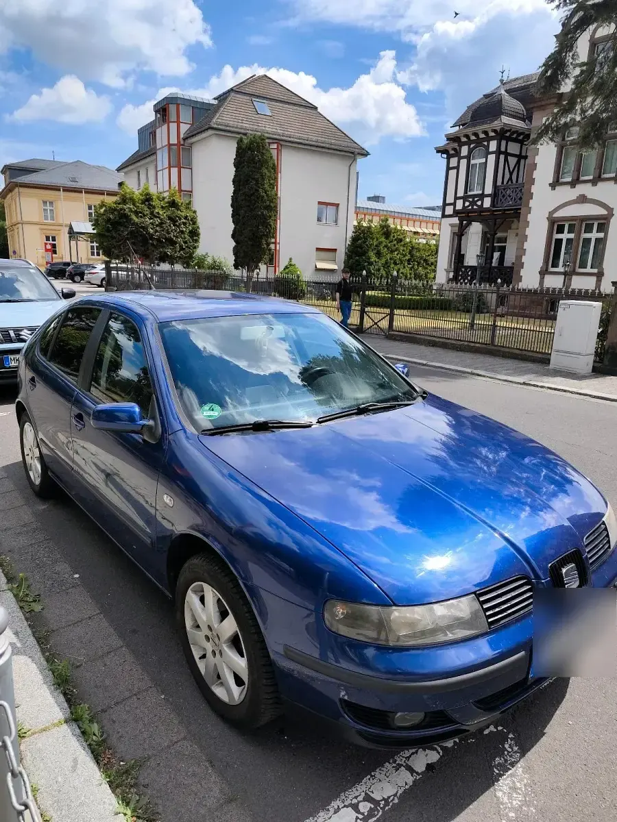 Gebraucht Seat Leon 125 PS (91 kW) 2002 Blau Kleinwagen