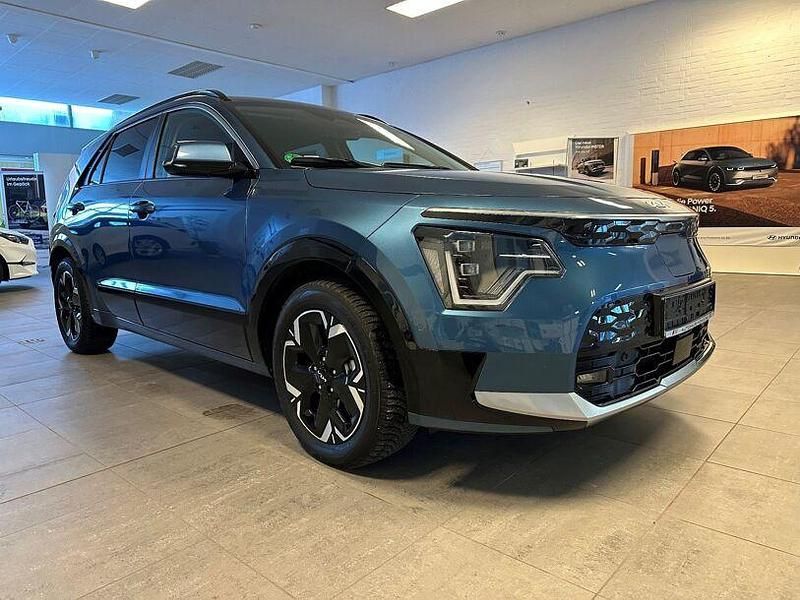 Gebraucht Kia e-Niro Inspiration 150 kW (204 PS) 2023 Mineralblau metallic (blau) SUV