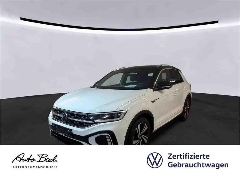 Weiß (pure white) Gebraucht 2022 VW T-Roc R-line SUV | 27.240 € (Guter Preis) - Bild 1/4