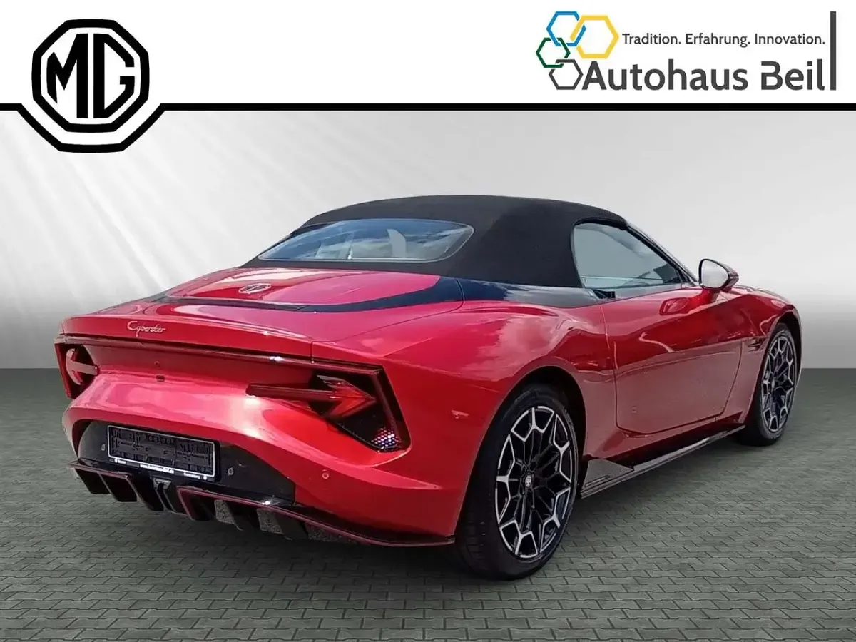 Gebraucht MG Cyberster 250 kW (340 PS) 2025 Diamond red (rot) Cabrio