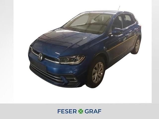 Reef blue metallic Gebraucht 2024 VW Polo Style Limousine | 22.380 € (Fairer Preis) - Bild 1/4