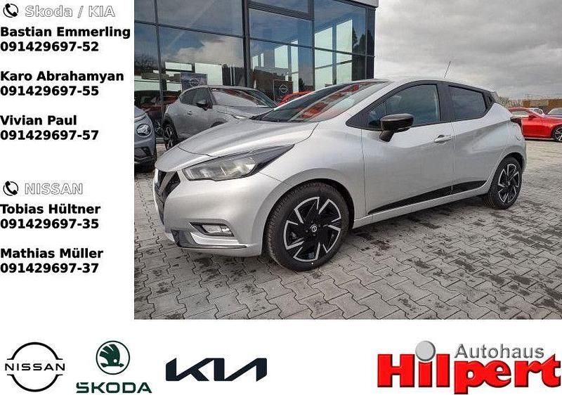 Silver (metallic) Gebraucht 2022 Nissan Micra Limousine | 15.999 € (Fairer Preis) - Bild 1/4