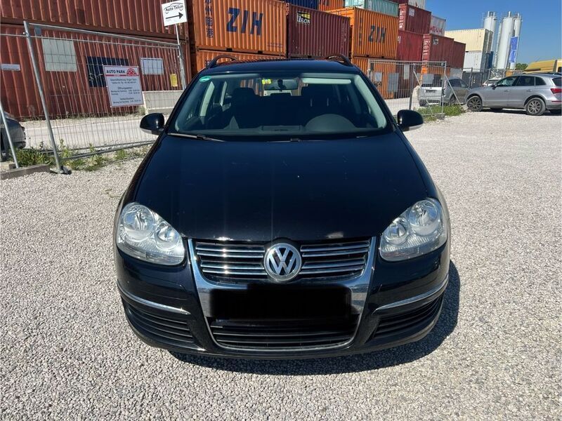 Schwarz Gebraucht 2008 VW Golf V Trendline Kombi | 1.200 € (Superpreis) - Bild 1/4
