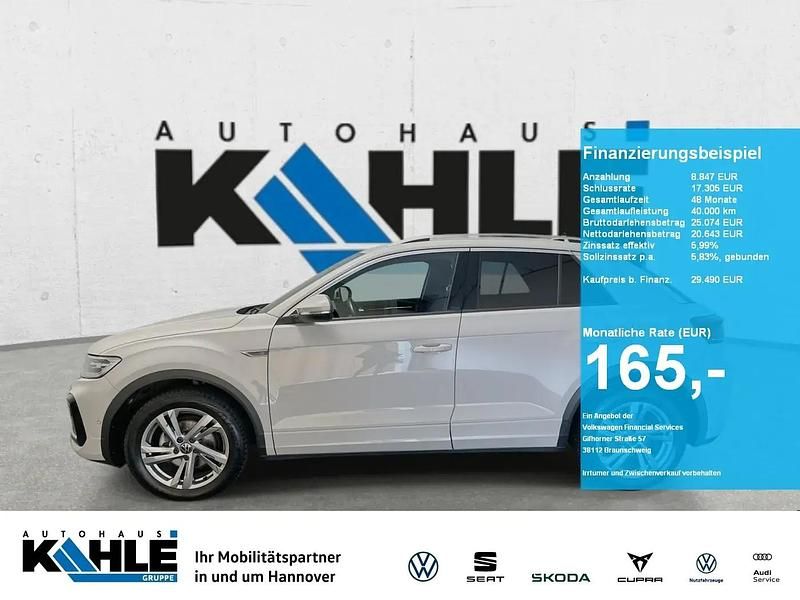 Grau Gebraucht 2023 VW T-Roc R-line SUV | 29.489 € (Fairer Preis) - Bild 1/4