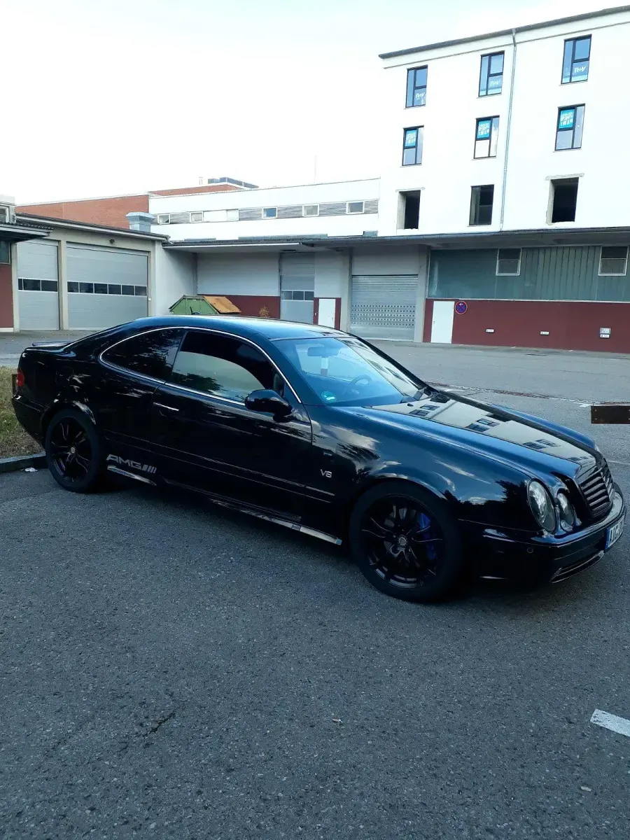 Gebraucht Mercedes CLK430 1998 Schwarz Coupé
