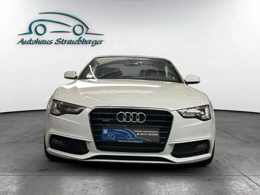 Gebraucht Audi A5 Cabriolet Advanced 245 PS (180 kW) 2016 Weiß Cabrio