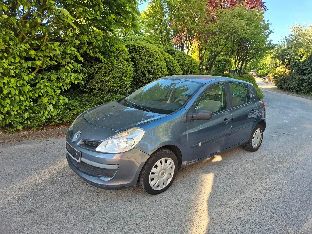 Gebraucht Renault Clio Authentique 75 PS (55 kW) 2005 Blau Kleinwagen