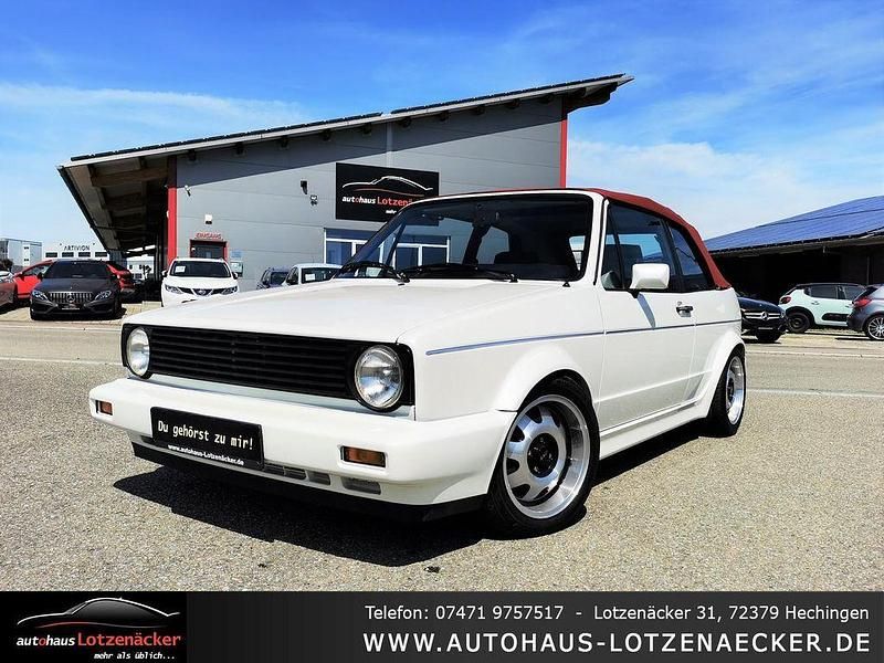 Weiß Gebraucht 1990 VW Golf Cabriolet Cabrio | 18.990 € - Bild 1/4