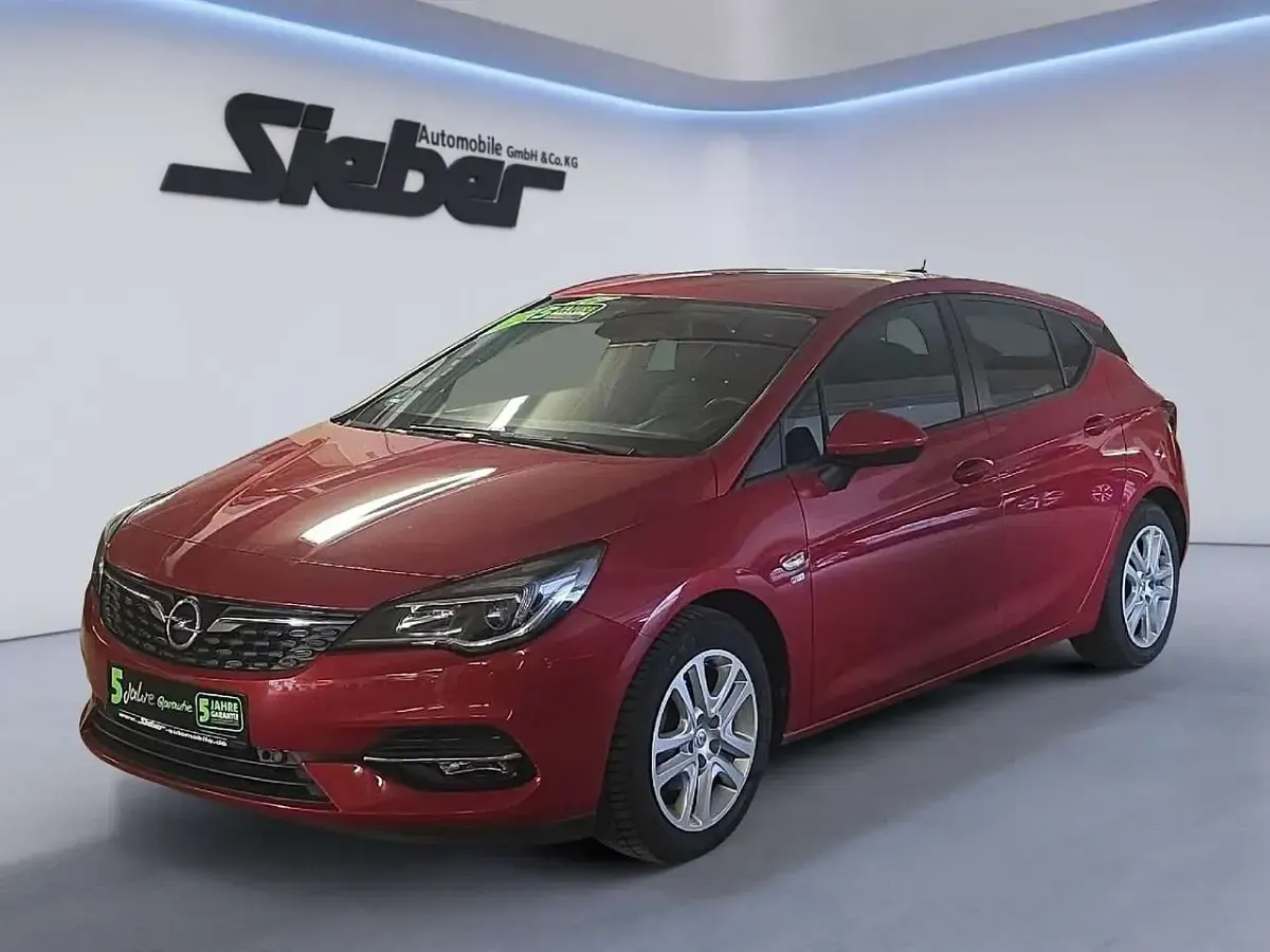 Gebraucht Opel Astra 145 PS (106 kW) 2019 Chili rot/kardio rot Limousine